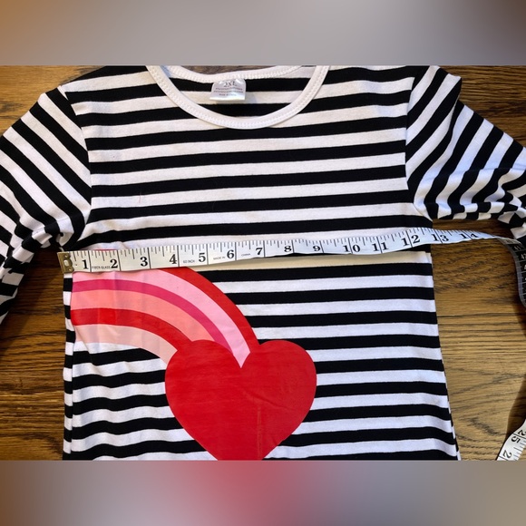 NWOT Mia Belle Girls Heart Dress - Picture 13 of 14